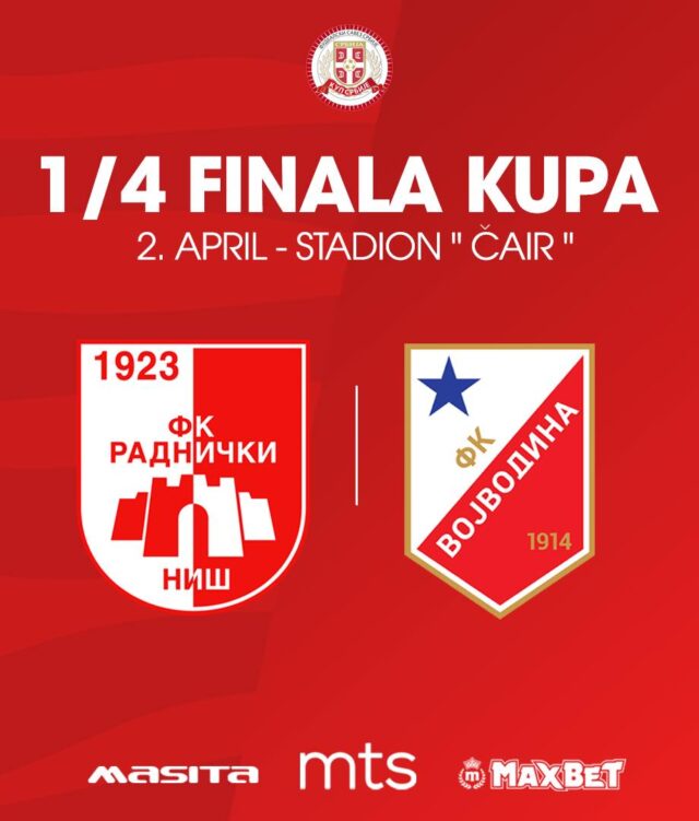 Radnički dočekuje Vojvodinu Radnički dočekuje Vojvodinu