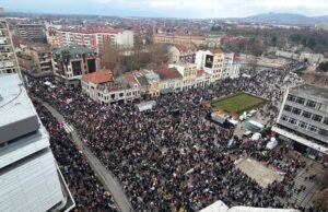 Studentski protest u Nišu: Akademci i građani se okupili u centru grada, program traje 18 sati Studenski edikt u Nišu