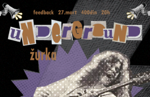 Zvukovi iz podzemlja: Počinje sezona Underground žurki Underground žurke