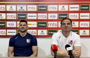 Radnički sa IMT-om za ostanak u Super ligi: „Jedina namera da osvojimo tri boda” Dejan Stanivuković i Siniša Dobrašinović