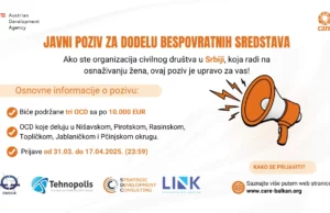 Dodela grantova do 10.000 evra za organizacije iz oblasti osnaživanja žena Dodela grantova za osnaživanje žena