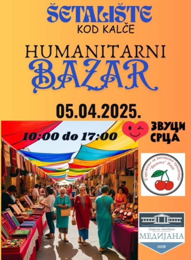 Humanitarni bazar u srcu Niša