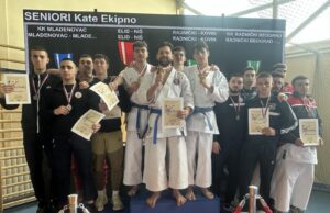 Karate klub Elid ponovo prvak Srbije za seniore