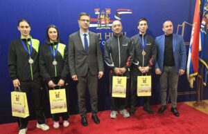 Svečani prijem za osvajače medalja STK „Železničar“ i „Josip Kolumbo“ Svečani prijem za osvajače medalja STK Železničar i Josip Kolumbo