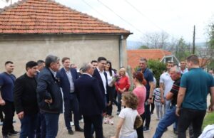 Gradonačelnik Pavlović obišao radove u ulici Kalač brdo Obilazak radoa u ulici Kalač brdo