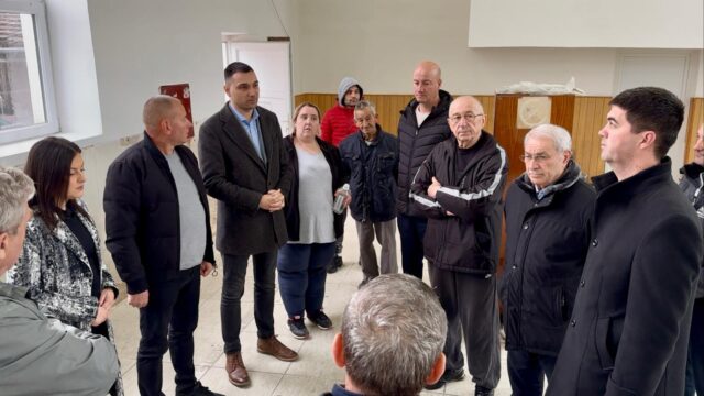 Obilazak radova u Trupalu Dom kulture Obilazak radova u Trupalu Dom kulture