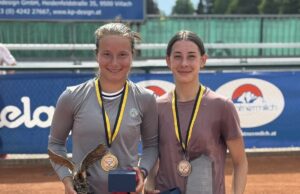 Anastasija Cvetković najbolja u austrijskom Vilahu Anastasija Cvetković (TAŽ) prva sa leve strane, Vilah 2025 .