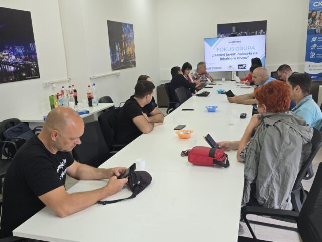 Fokus grupa - proces javnih nabavki Fokus grupa - proces javnih nabavki