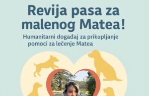 Humanitarna revija pasa za malenog Matea Humanitarna revija pasa za malenog Matea