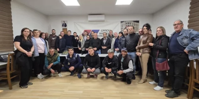 Izborni štab u Beloj Palanci