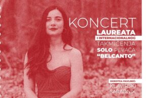 Najava koncerta: Sopranski glas Andree Paić u Nišu Koncert Andree Paić u Nišu