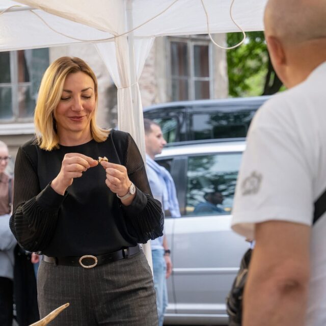 Ministarka Tatjana Macura na Gastro festu u Nišu