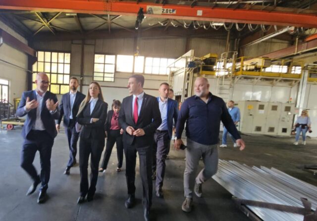 Obilazak posete pogona MTC Nisal