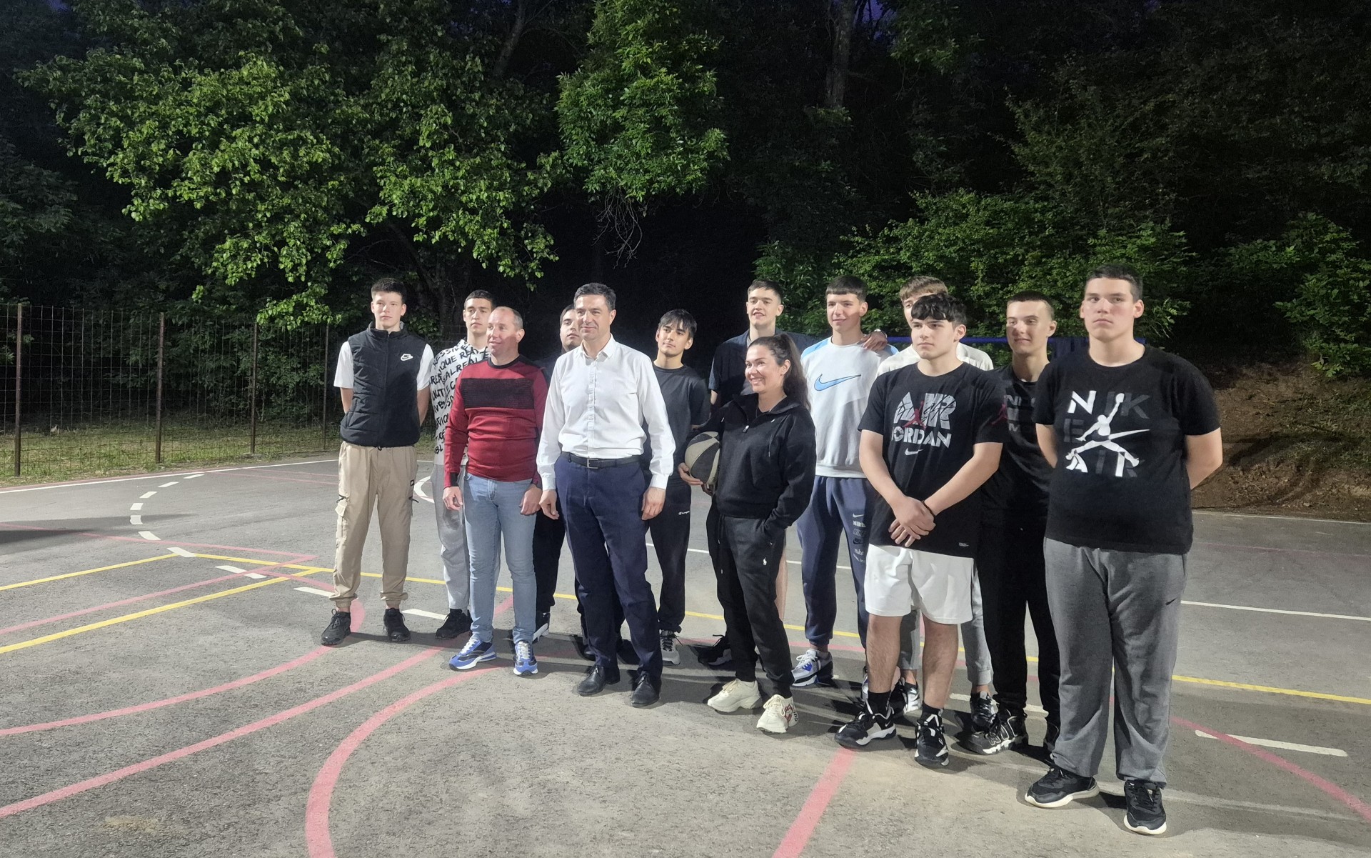 Pavlović i Božanić sa mladima