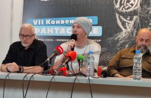 Sutra počinje Zmajkon. Specijalni gost svetski poznat pisac fantastike Džon Gvin Press Zmajkon