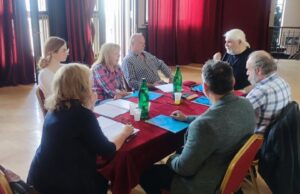 Odložena premijera predstave „Milentijeva 14/2” Proba predstave Milentijeva 14-2