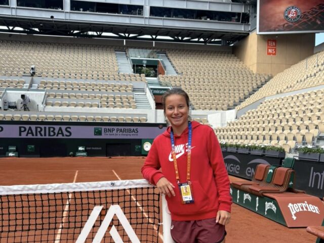 Anastasija Cvetković (TAŽ) učesnica juniorskog Rolan Garosa 2025