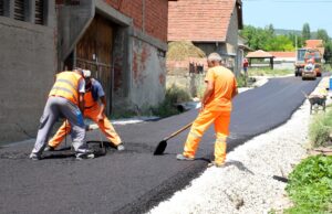 Završena kanalizacija u Humu, u toku asfaltiranje ulica Asvaltiranje selo Hum
