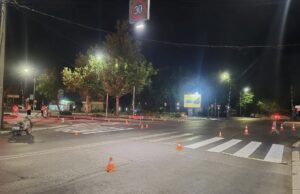 Obeležena horizontalna signalizacija u Dimitrija Tucovića Obeležavanje signalizacija Niš