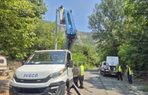 JKP „Parking servis“ Niš – Osvetljen put ka manastiru u Sićevu Osvetljen put ka manastiru u Sićevu