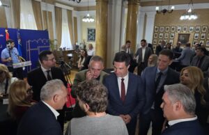 Gosti iz Grčke, Rusije, Crne Gore i drugih zemalja na obeležavanju slave grada Niša Prijem gostiju u gradskoj kući