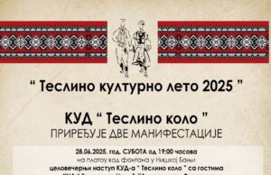 Teslino kulturno leto ovog vikenda u Niškoj Banji i naselju Nikola Tesla Teslino kulturno leto 2025
