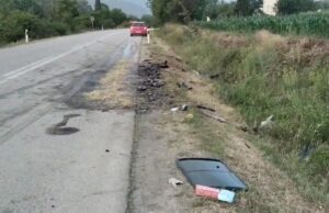 Uhapšeni I. S. (2002) iz Zaječara zbog nasilničke vožnje sa smrtnim ishodom Mesto tragedije u Malči