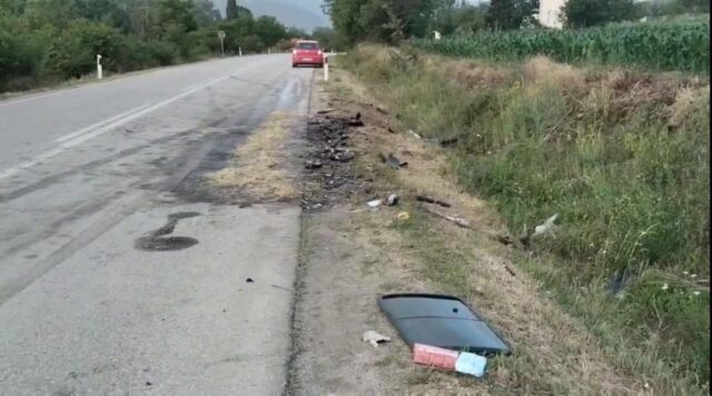 Mesto tragedije u Malči Mesto tragedije u Malči