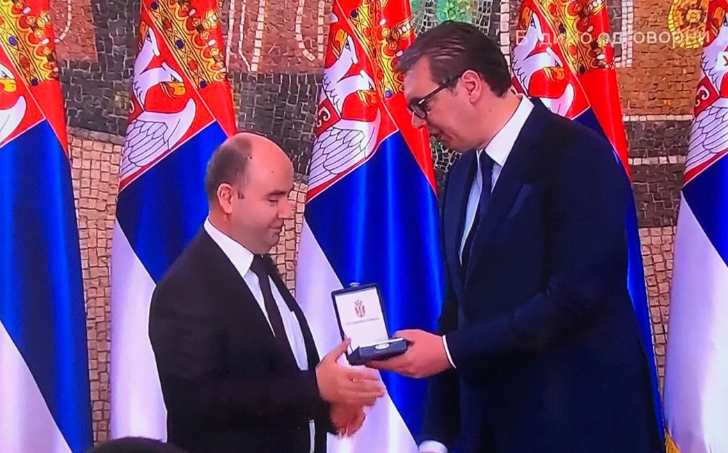 prof. dr Boris Đinđić i Aleksandar Vučić