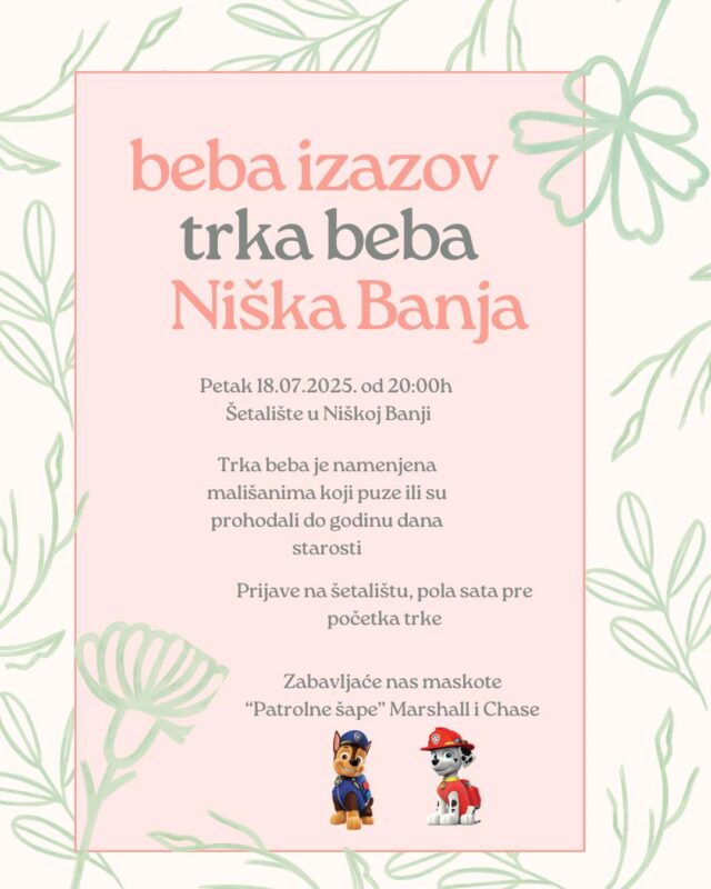 Beba izazov u Niškoj Banji