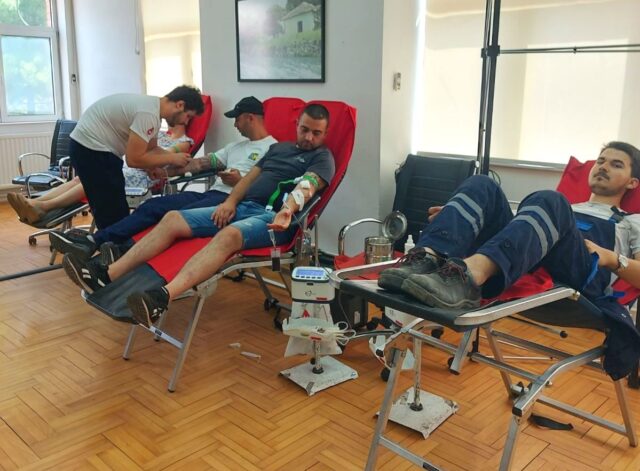 Dobrovoljno davanje krvi JKP Naissus