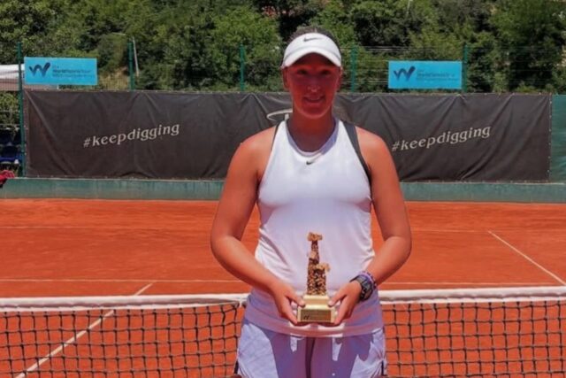 Anja Stanković (TAŽ) sa titulom šampionke singla, Kuršumlijska banja 2025.