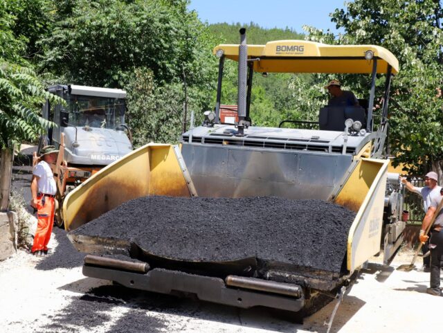 Asvaltiranje u Miljkovcu