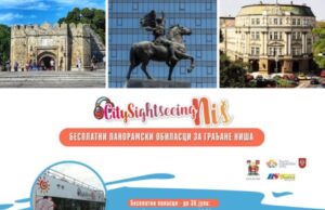 Besplatni panoramski obilazak Niša produžen do 30. jula Besplatan panoramski obilasci za građanje Niša