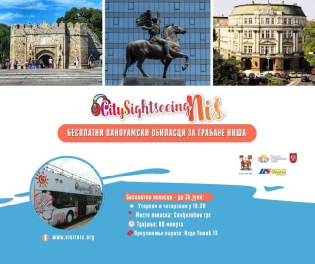Besplatan panoramski obilasci za građanje Niša