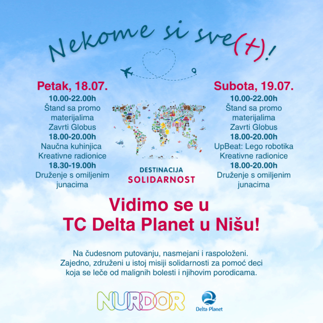 Nekome si sve(t) – Destinaciju solidarnost