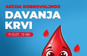 Akcija dobrovoljnog davanja krvi u petak i subotu u Delta planetu dobrovoljnog davanja krvi