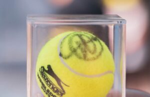 Loptica sa potpisom Đokovića dostigla rekordan iznos na licitaciji Lokalne fondacije Niš Loptica sa potpisom Novaka Đokovića