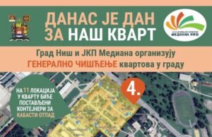 Naselje Stevan Sinđelić sledeći kvart u akciji čišćenja „Danas je dan za naš kvart” Danas je dan za naš kvart