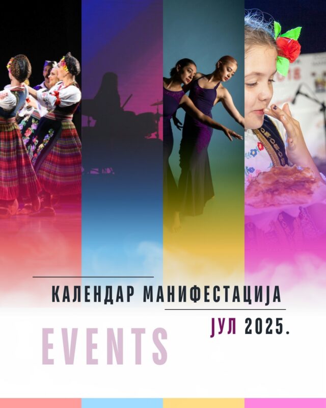 Kalendar manifesacije Kalendar manifesacije