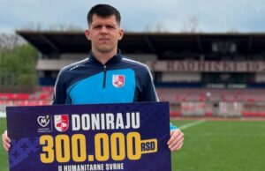 Uručena donacija Specijalnoj školi sa domom učenika „Bubanj“ Nikola Ćuruvija