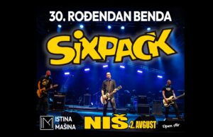 Pank bend Six Pack obeležava 30 godina velikim koncertom u Nišu Pank bend Six Pack