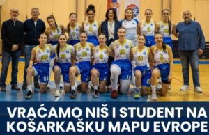Košarkašice niškog Studenta u kvalifikacijama za Evrokup protiv ekipe iz Kluža Univerzitetski ženski košarkaški klub Student iz Niša