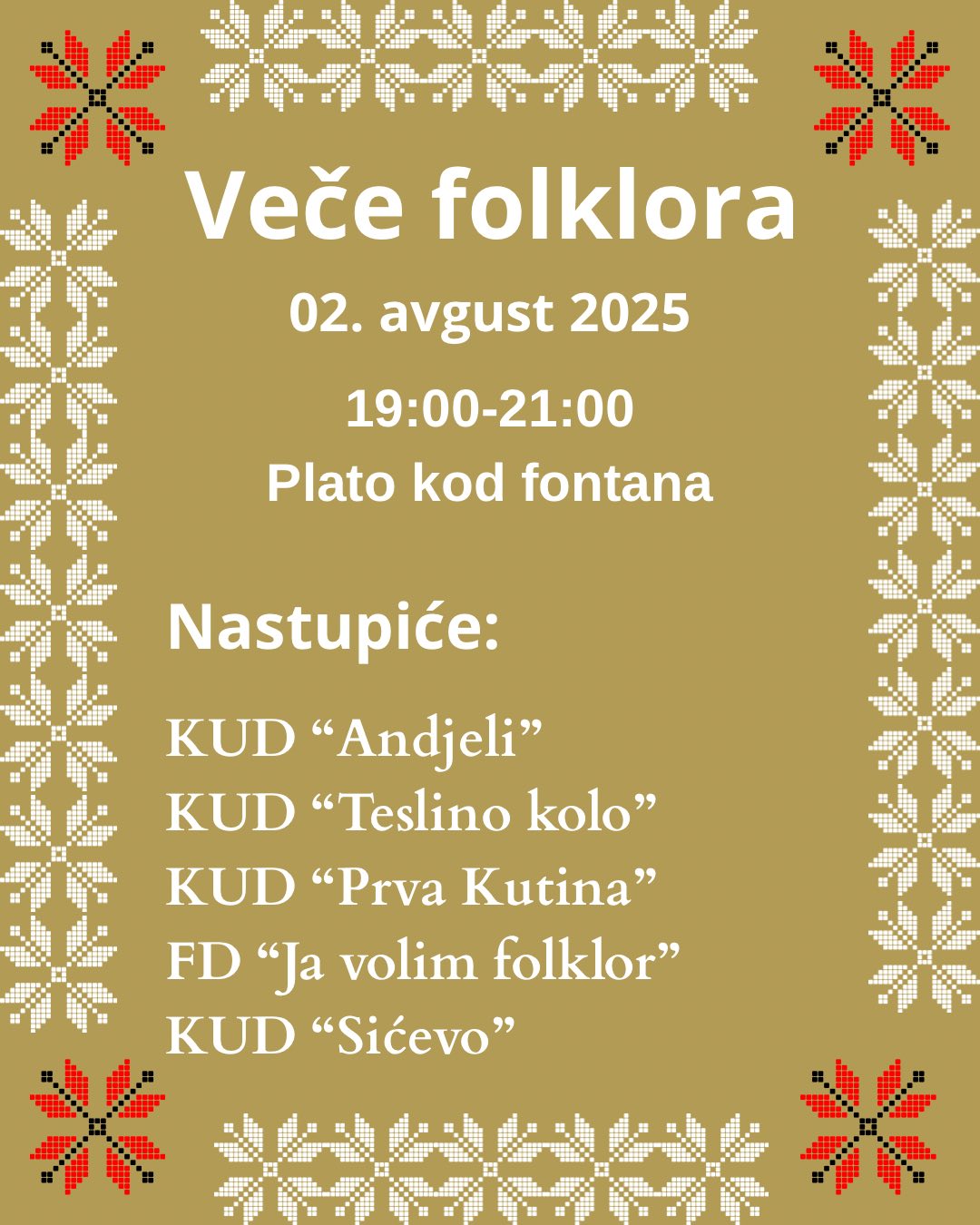 Veče folklora