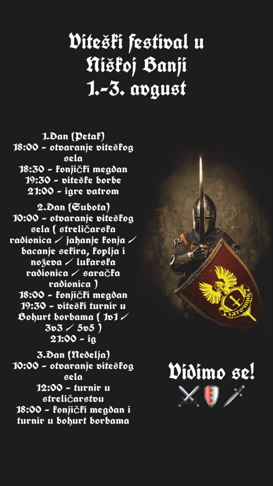 Viteški festival u Niškoj Banji