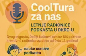 „CoolTura za nas“: Letnje radionice podkasta za decu u Nišu CoolTura za nas