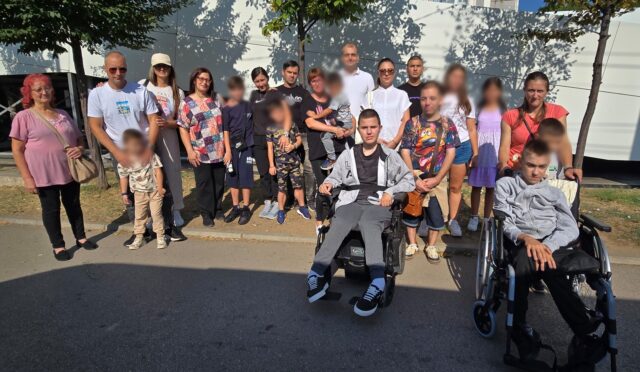 Deca obolela od distrofije iz Niša i GO Medijana