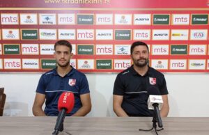 Radnički dočekuje Novi Pazar: Imamo naše ciljeve, želimo da iskoristimo pozitivan momenat Dušan Pavlović i Vladimir Đorđević