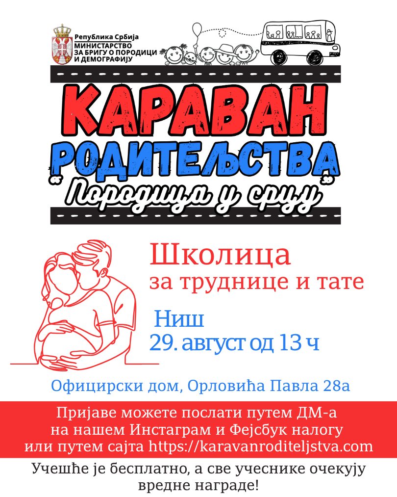 Karavan roditeljstva Niš