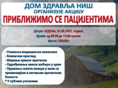 Mobilni tim Doma zdravlja Niš danas u Sićevu Mobilni tim Dom zdravlja Niš